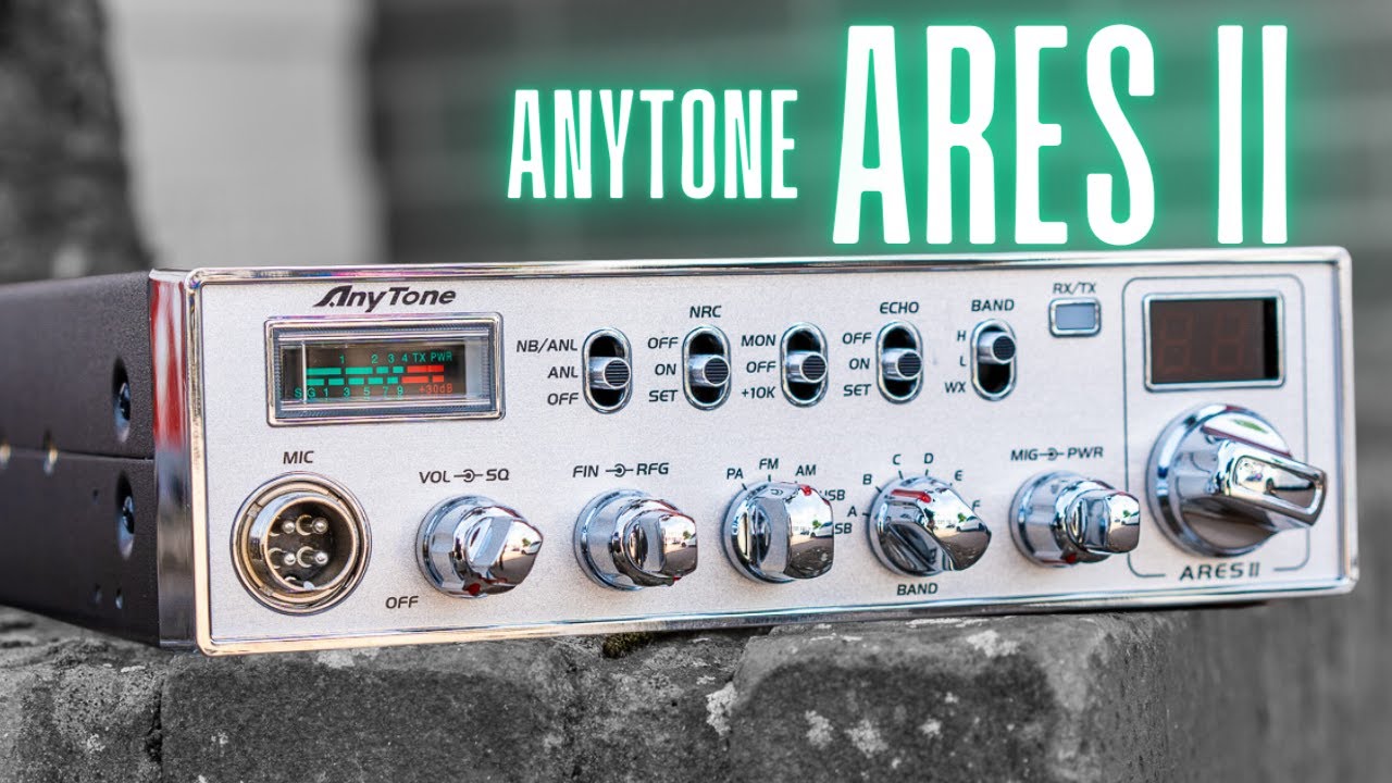 Обзор AnyTone ARES II — трансивер AM/FM/SSB 10 м