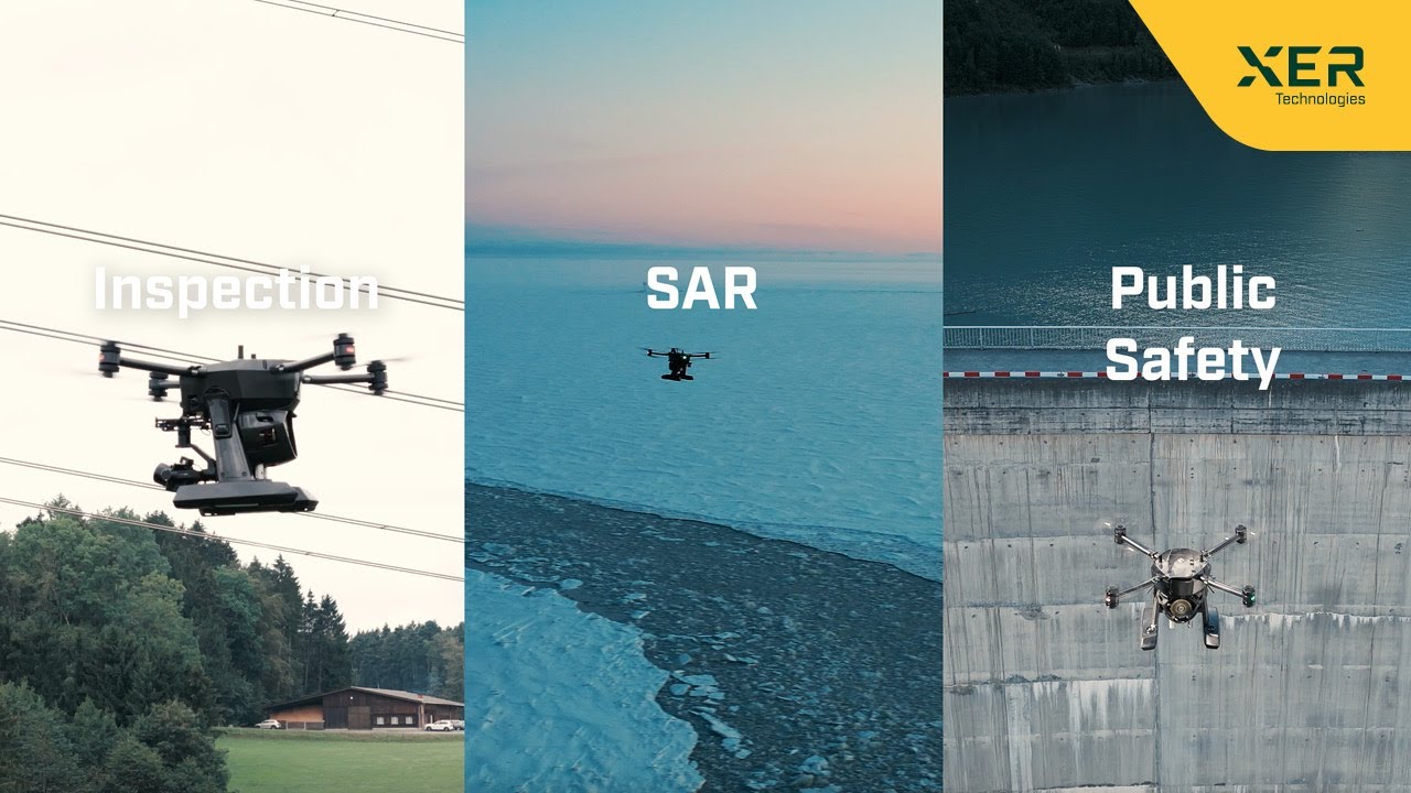 Meet Xer Technologies X8 – Heavy Duty Hybrid Electric Drone