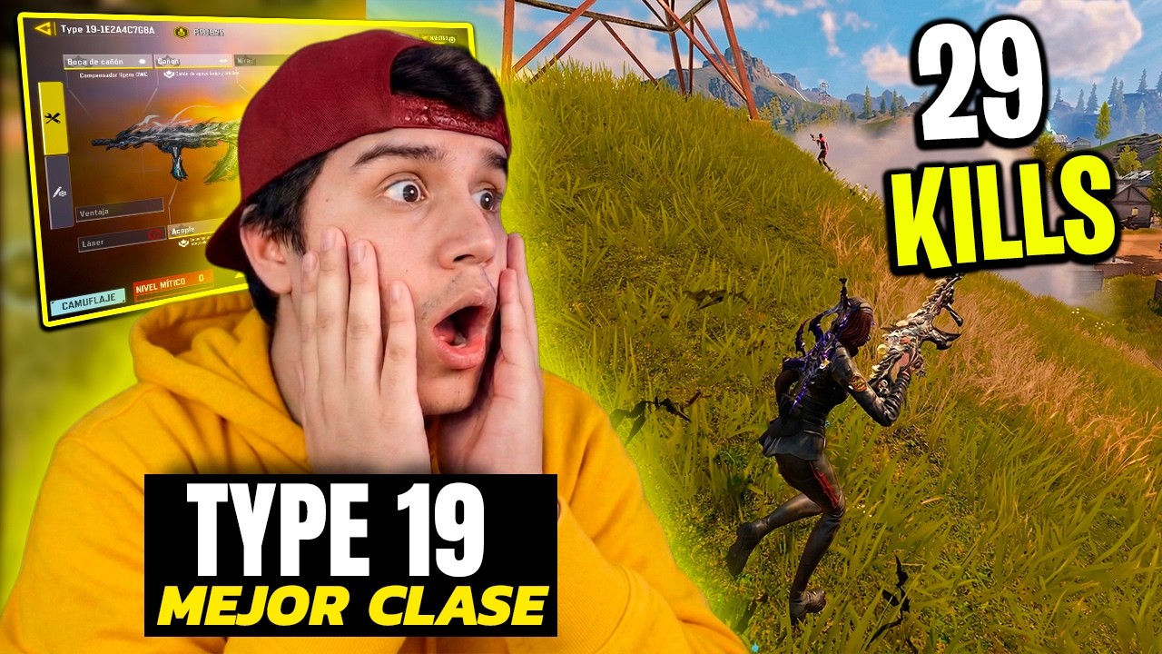 29 kills solo vs squad con esta Type 19 😳 | COD MOBILE