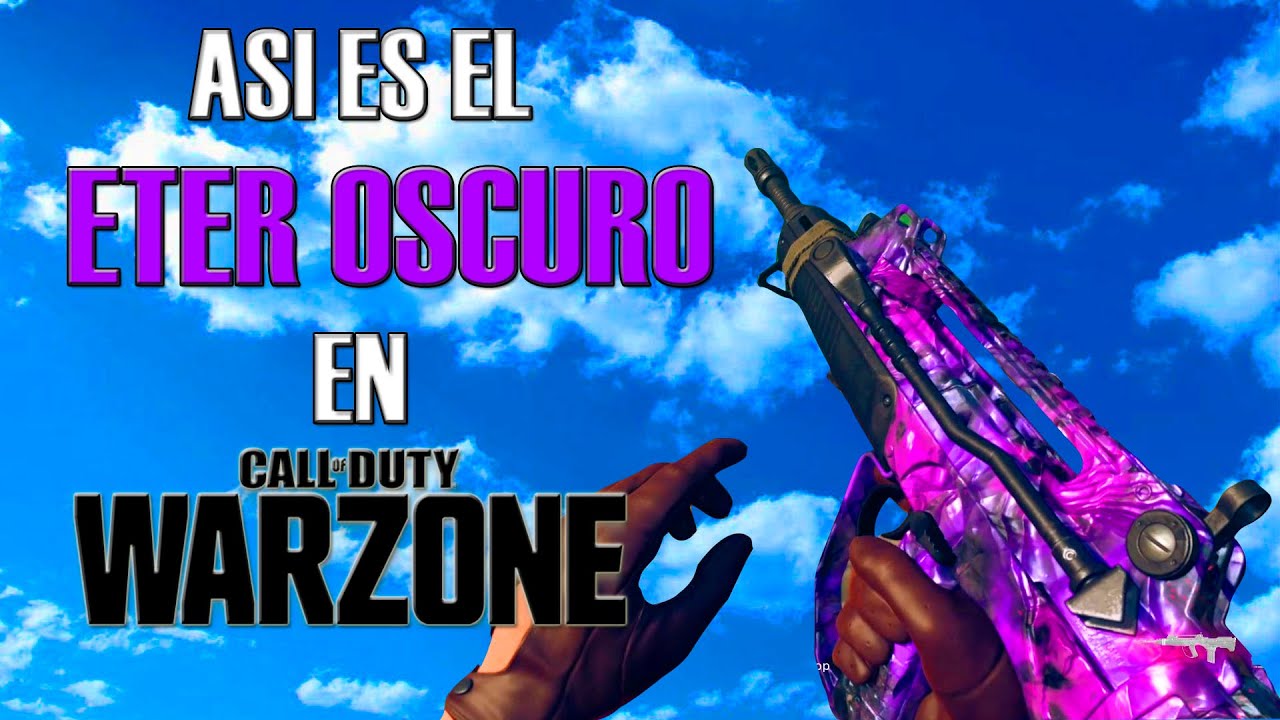 ASI ES el ETER OSCURO en WARZONE (En TODAS LAS ARMAS)