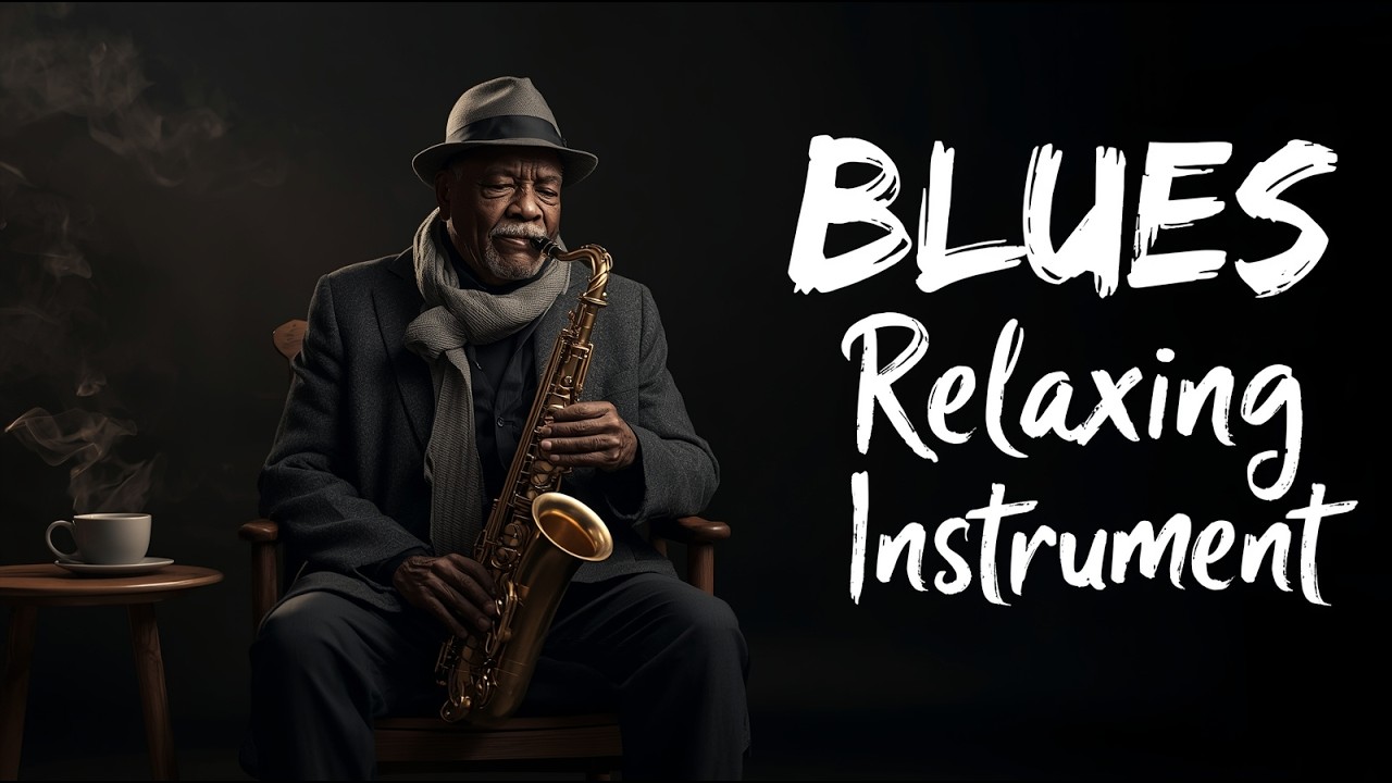 Deep Blues Lullaby – Soft & Soulful Instrumental Guitar #583