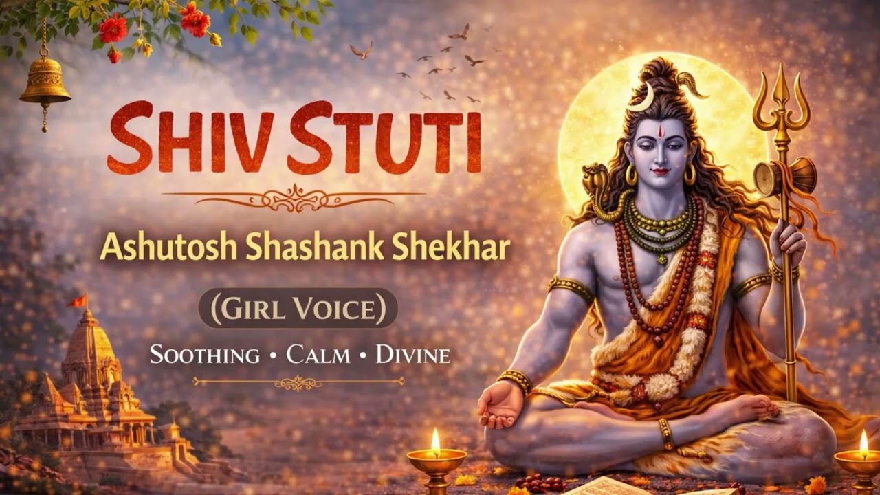 Ashutosh Shashank Shekhar Shiv Stuti 🙏 | Powerful Shiv Bhajan | Calm Female Voice | Har Har Mahadev