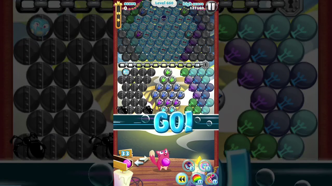 BubbleMania level660バブルマニア660