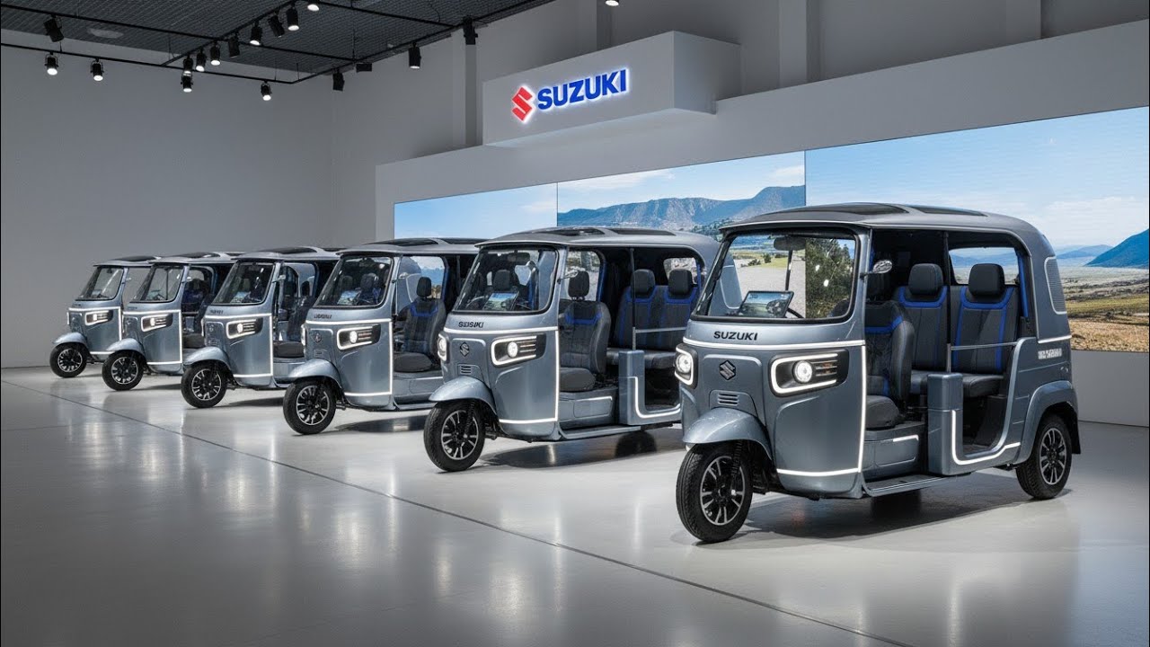2026 Suzuki Modern E-Rickshaw | Design, Motor, Battery & Price | Rideon