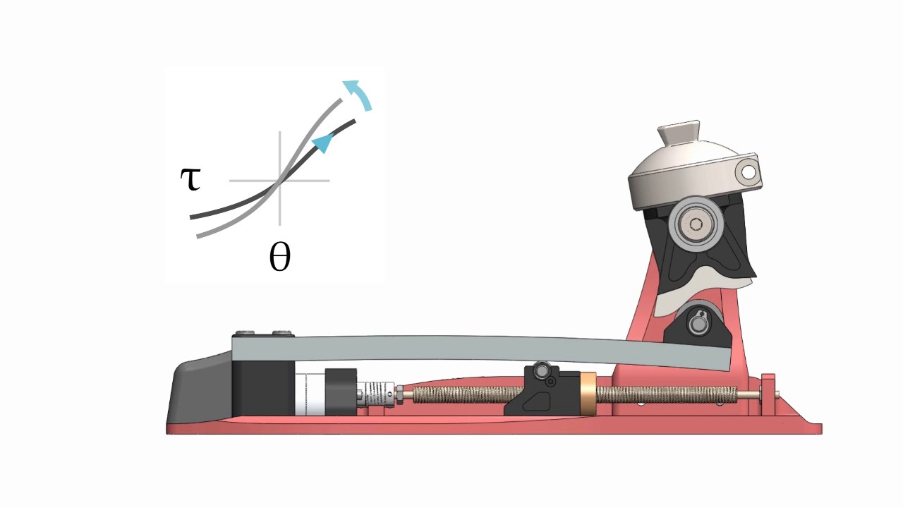 Prosthetic Ankle with Biomimetic, Variable Stiffness