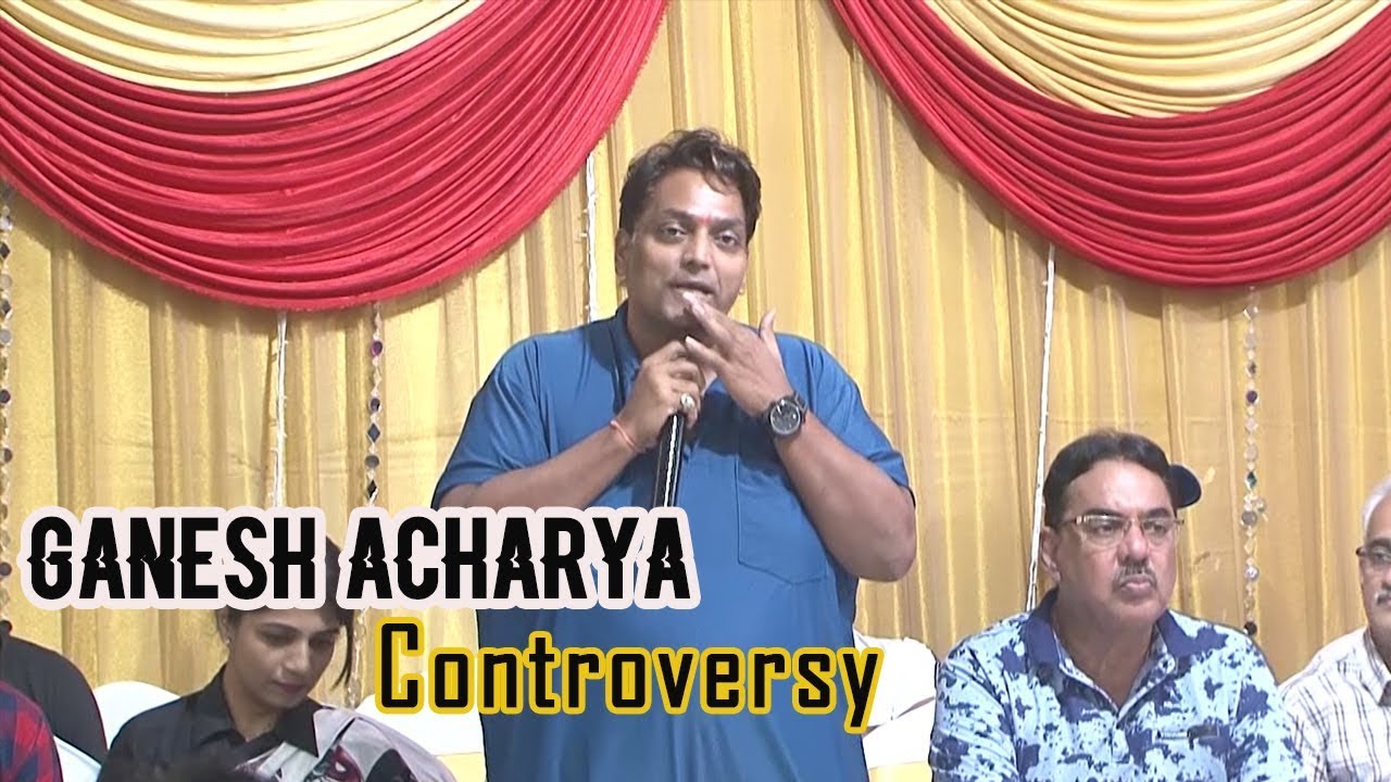 Ganesh Acharya | Press Conference For Recent Cine Dance Association Controversy