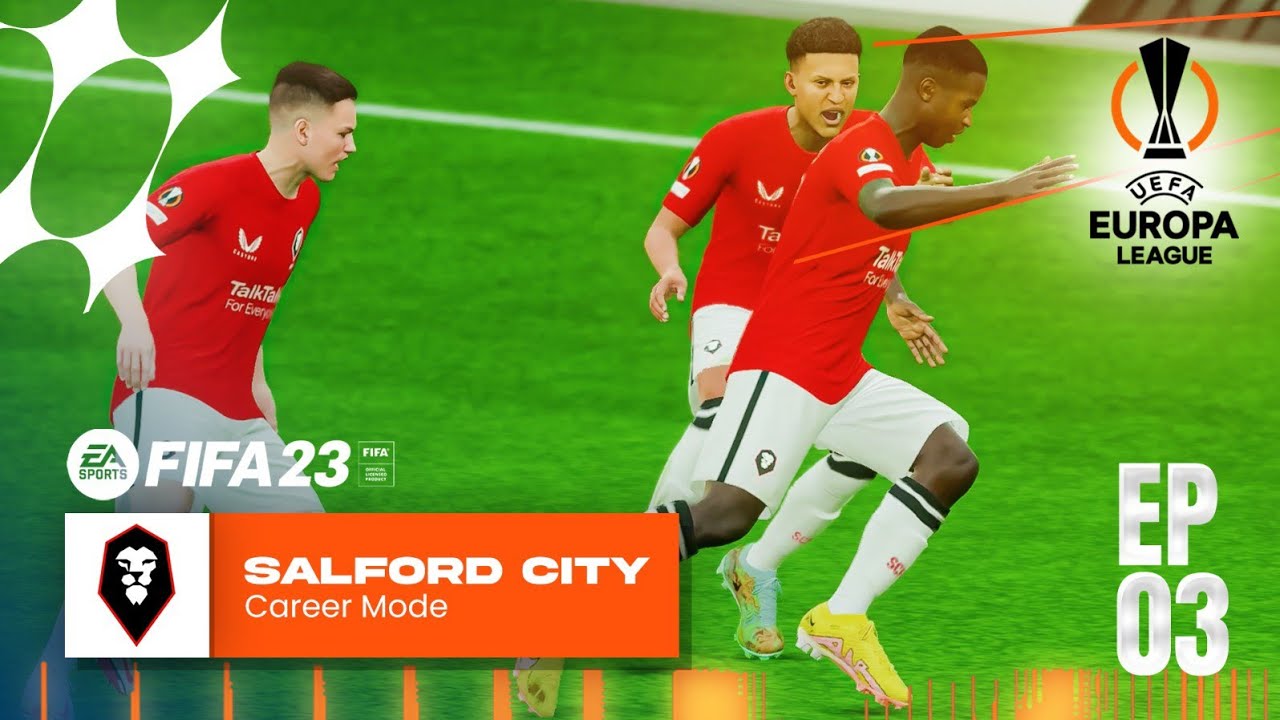 KRAJ PRIJELAZNOG ROKA! IGRAMO LIGU EVROPE! - KARIJERA SALFORD CITY #3 (FIFA 23)