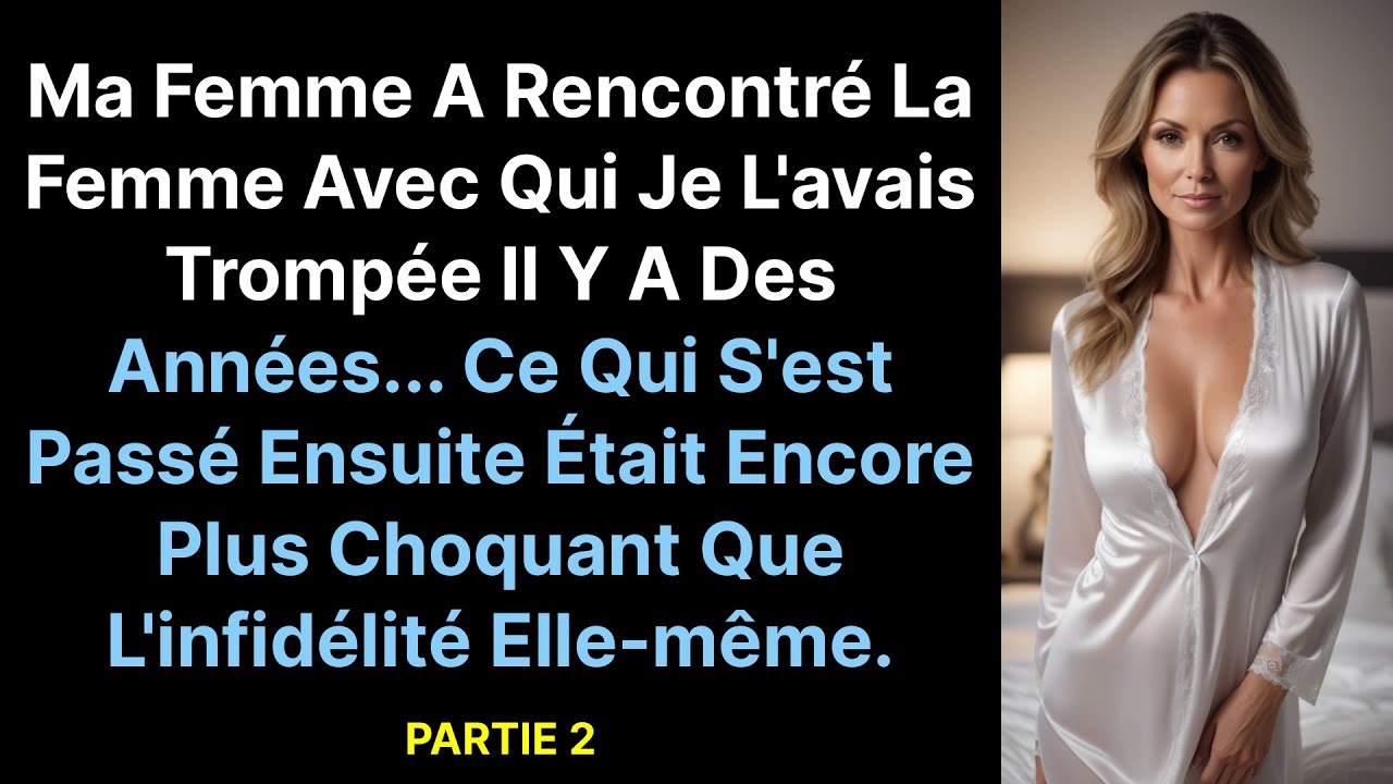 Ma femme a rencontré la femme avec qui je l'avais trompée il y a des années... Ce qui s'est plus...