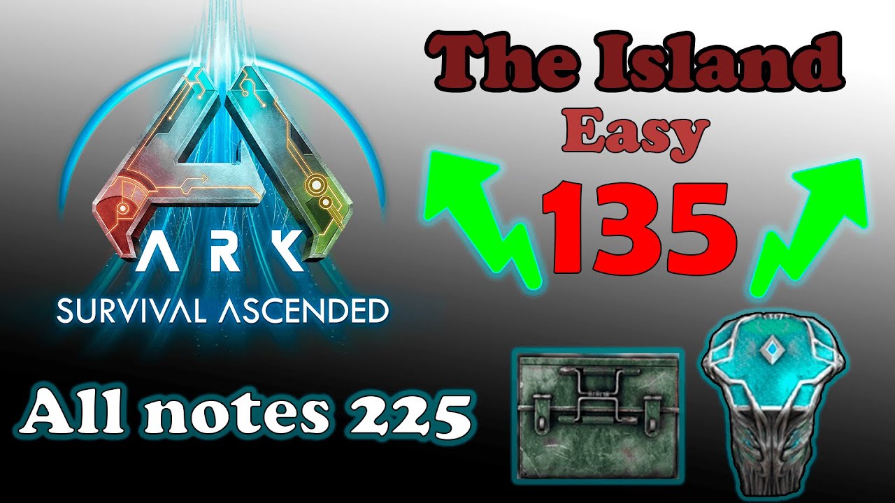 All ASA Explorer Notes - Easy and Fast Ark Survival Ascended Note Location - All Notes Locations