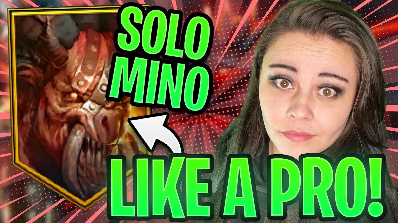 11 Champions To SOLO Minotaur EASILY! I Raid Shadow Legends