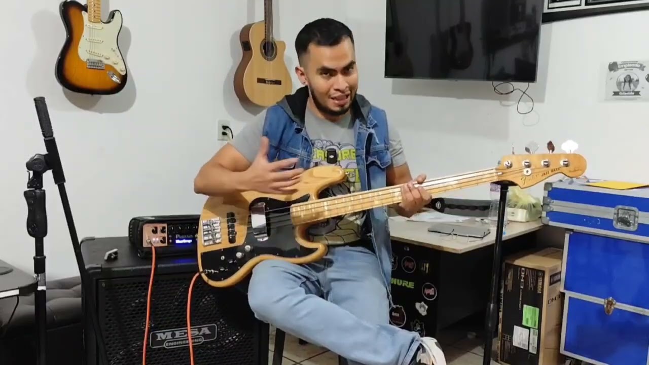 ⚡️ Fender Marcus Miller Jazz Bass – ¡IMPRESIONANTE!