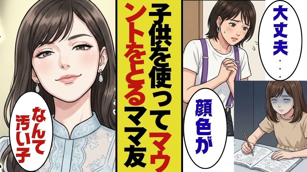 【漫画】【因果応報】私を見下すセレブママ友、もう堪忍袋の緒が切れた…【マンガ動画】