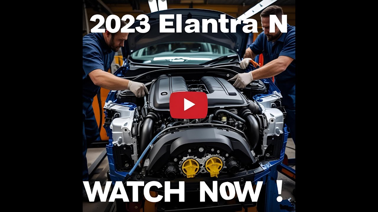 Elantra N engine tear down pt1