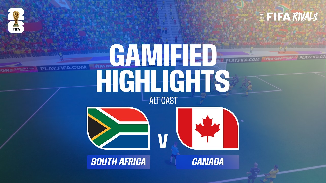 Alt Cast Highlights: South Africa v Canada | FIFA World Cup 2026&trade;