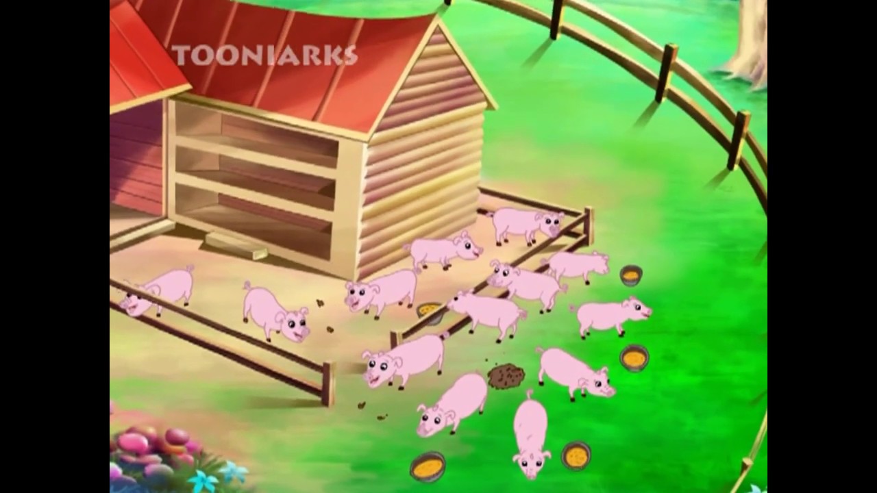 Old mcdonald had a farm | English Rhymes | Lil tots classic rhymes|  by Tooniarks