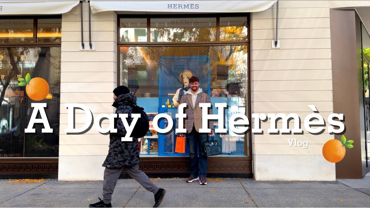🍊 Hermes Shopping Vlog 🍊A Day of Hermes 🍊 Hermes In The Making Chicago