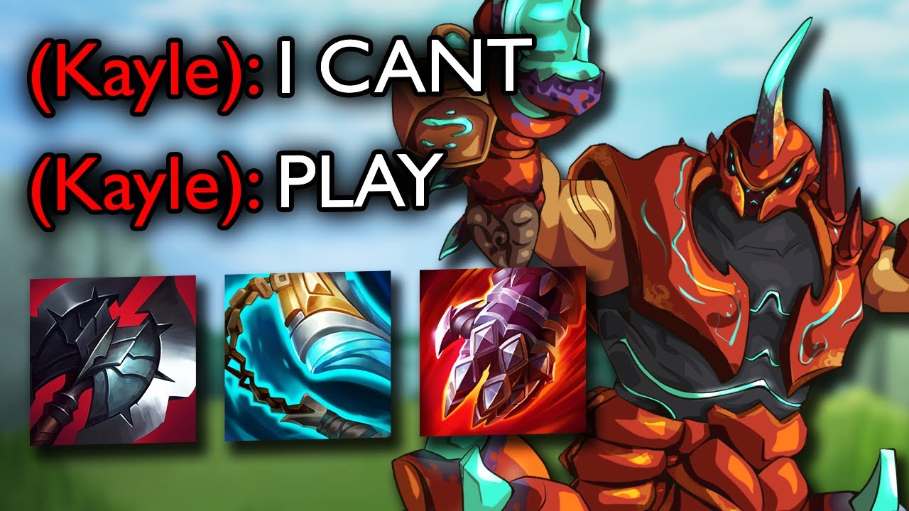Kayle WILL NOT Scale... (how to punish Kayle with Urgot)