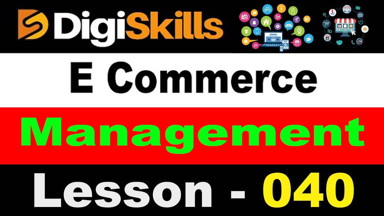 40 - E Commerce in Urdu Hindi ¦ AdWords Action, Google Analytics Dashboard - E - Commerce DigiSkill