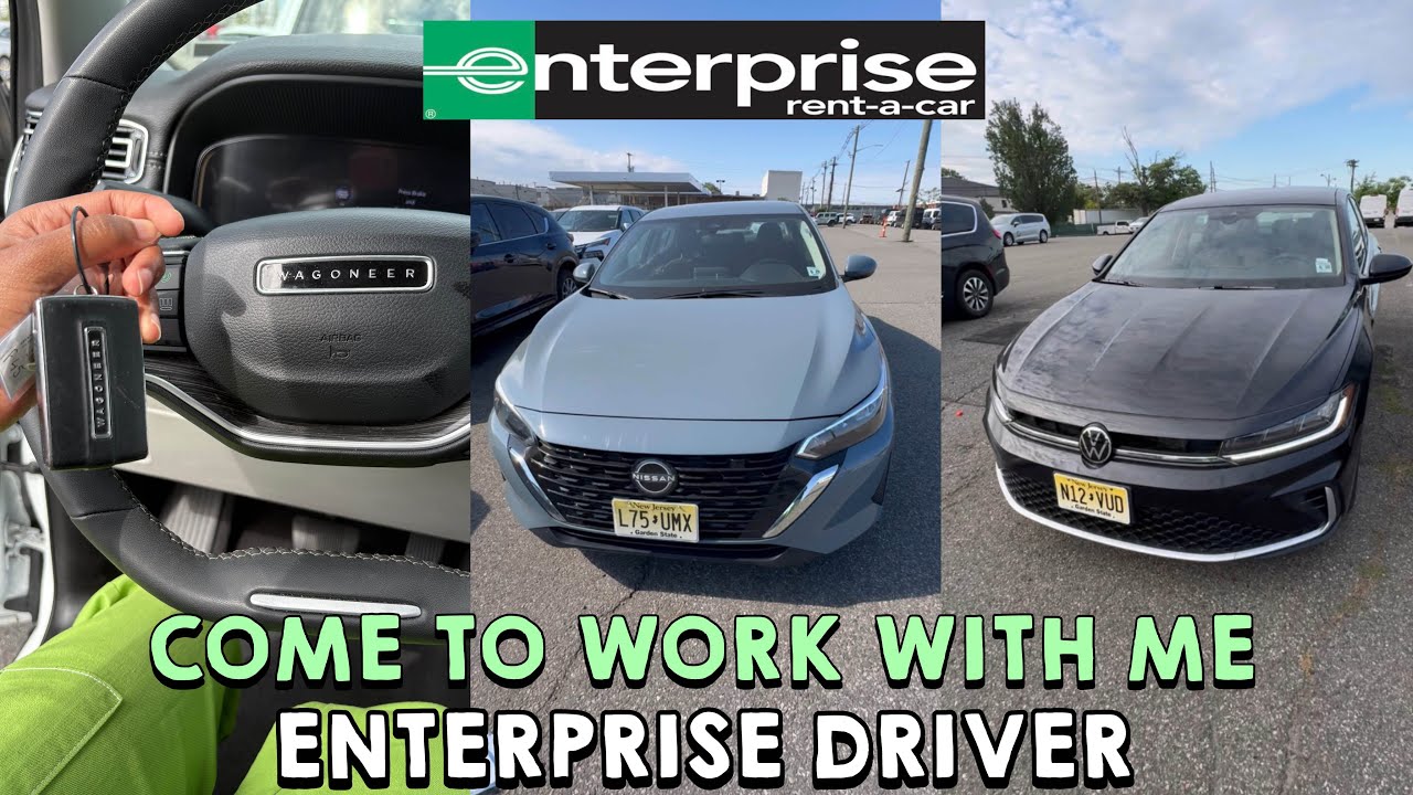 COME TO WORK WITH ME | ENTERPRISE DRIVER | *9 Hour Shift