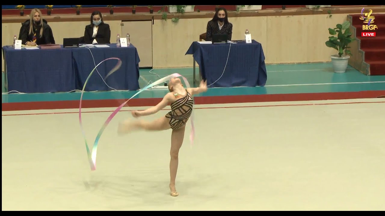 Sofia Pavlova - Ribbon - Levski Triadica - 2021 MT Julieta Shishmanova Juniors AA