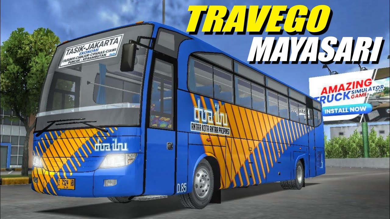 Share 8 Livery Mod Travego Mayasari| BUSSID Livery| Mod By @mrrproject