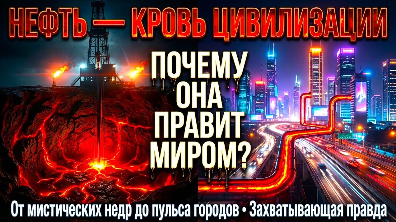 Нефть — кровь цивилизации: Почему этот ресурс правит миром?