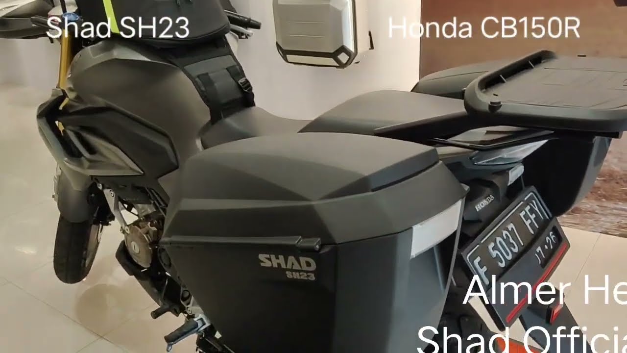 Honda CB150R Shad Side Box