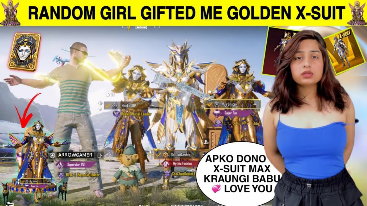 Random 3 Girl's with X-Suit In My Lobby And Trolled 50RP MAX & MYTHIC OUTFITS 90/70 uc can $10 /7