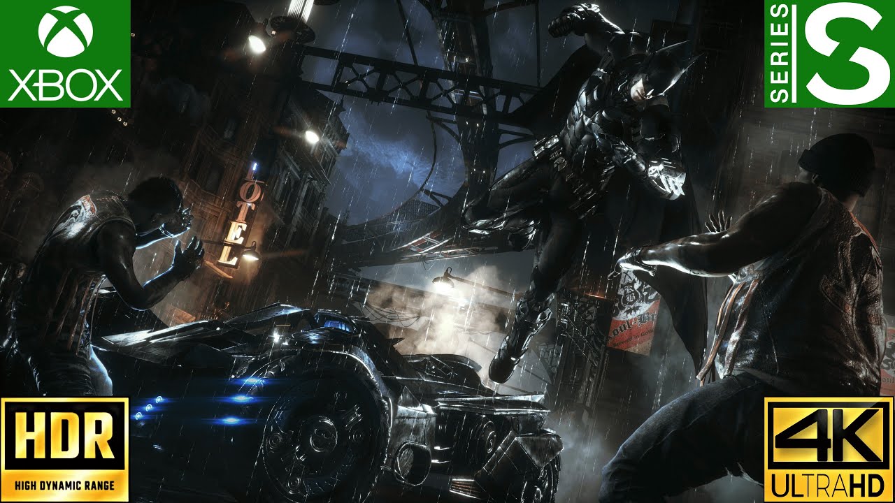 Batman Arkham Knight - Xbox Series S Gameplay HDR