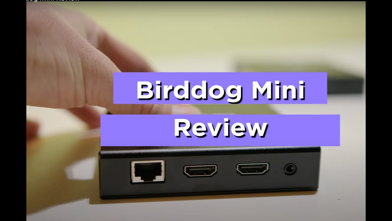 Birddog Mini Review