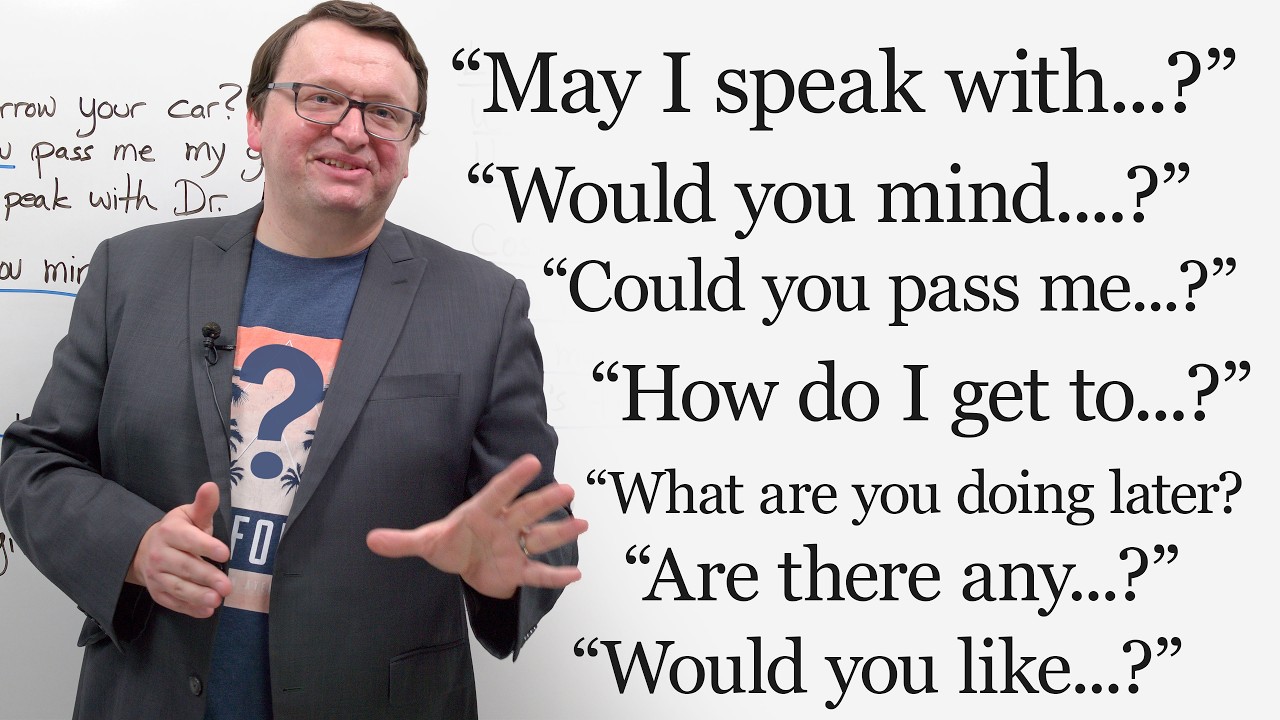 Ask Perfect English Questions | 20 Forms You Should Know