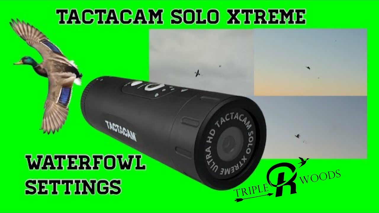 🦆Tactacam Solo Xtreme #Waterfowl Settings! #ducks #waterfowl #outdoors #hunting #geese