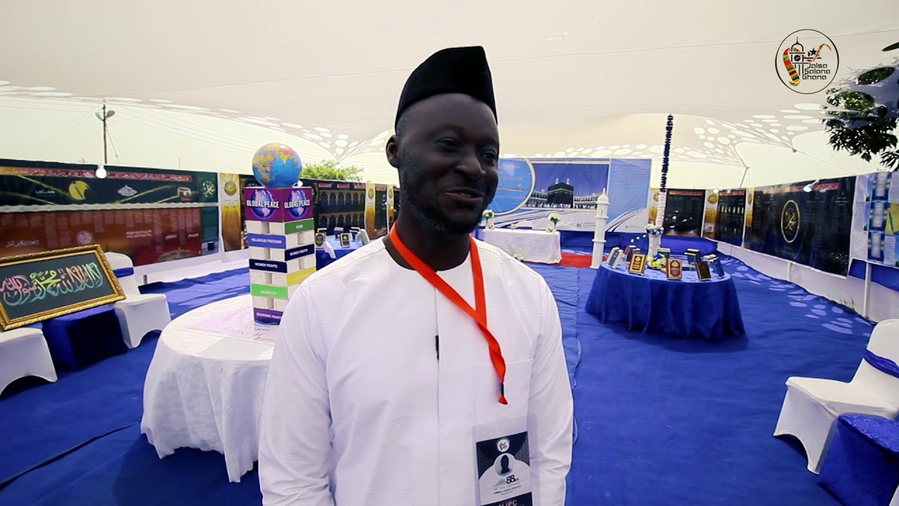 Exhibition at Jalsa Salana Ghana 2020