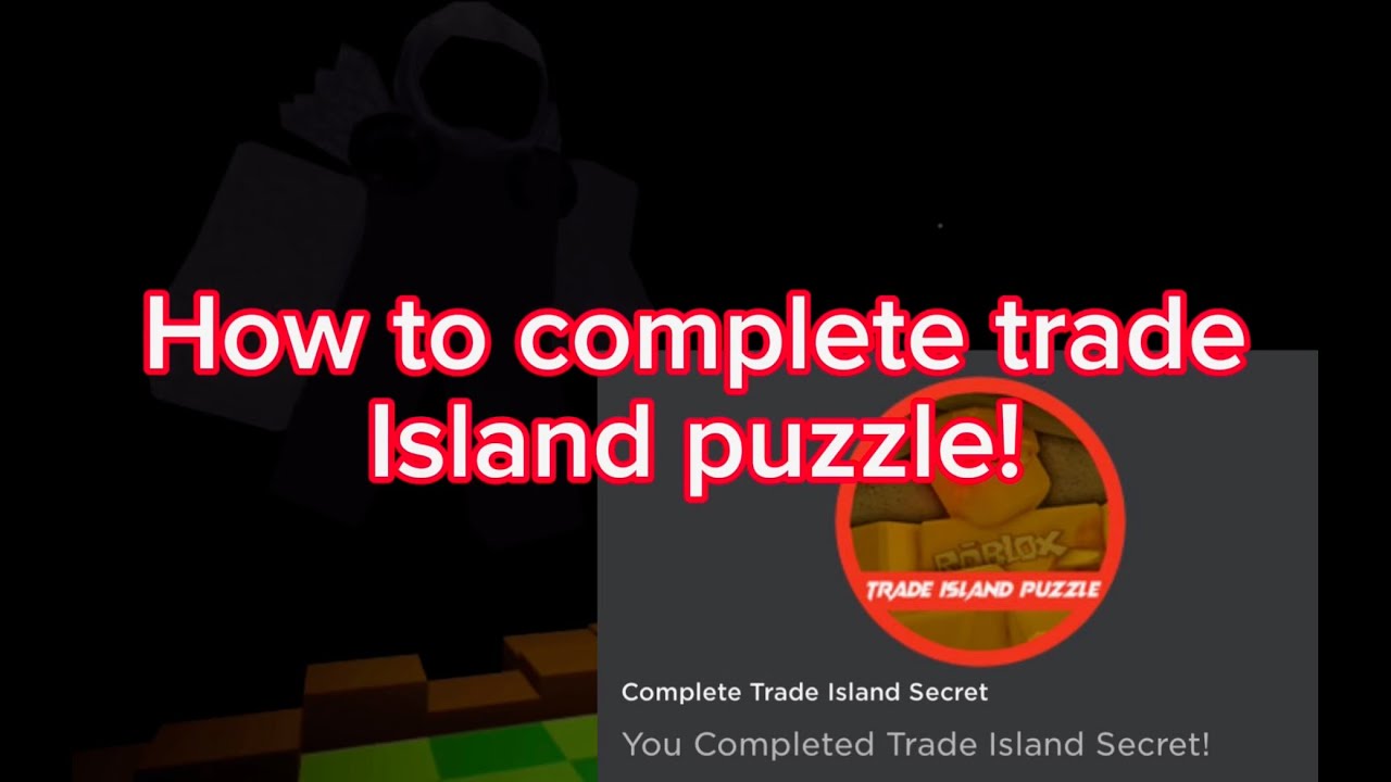 How to complete Roblox Guesty Trade Island puzzle!