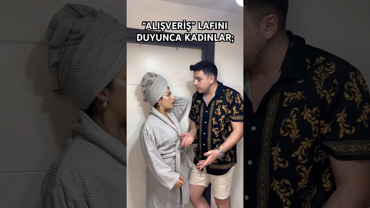 Semih Varol | Alışveriş lafını duyunca kadınlar🥶😂 | #semihvarol #shorts