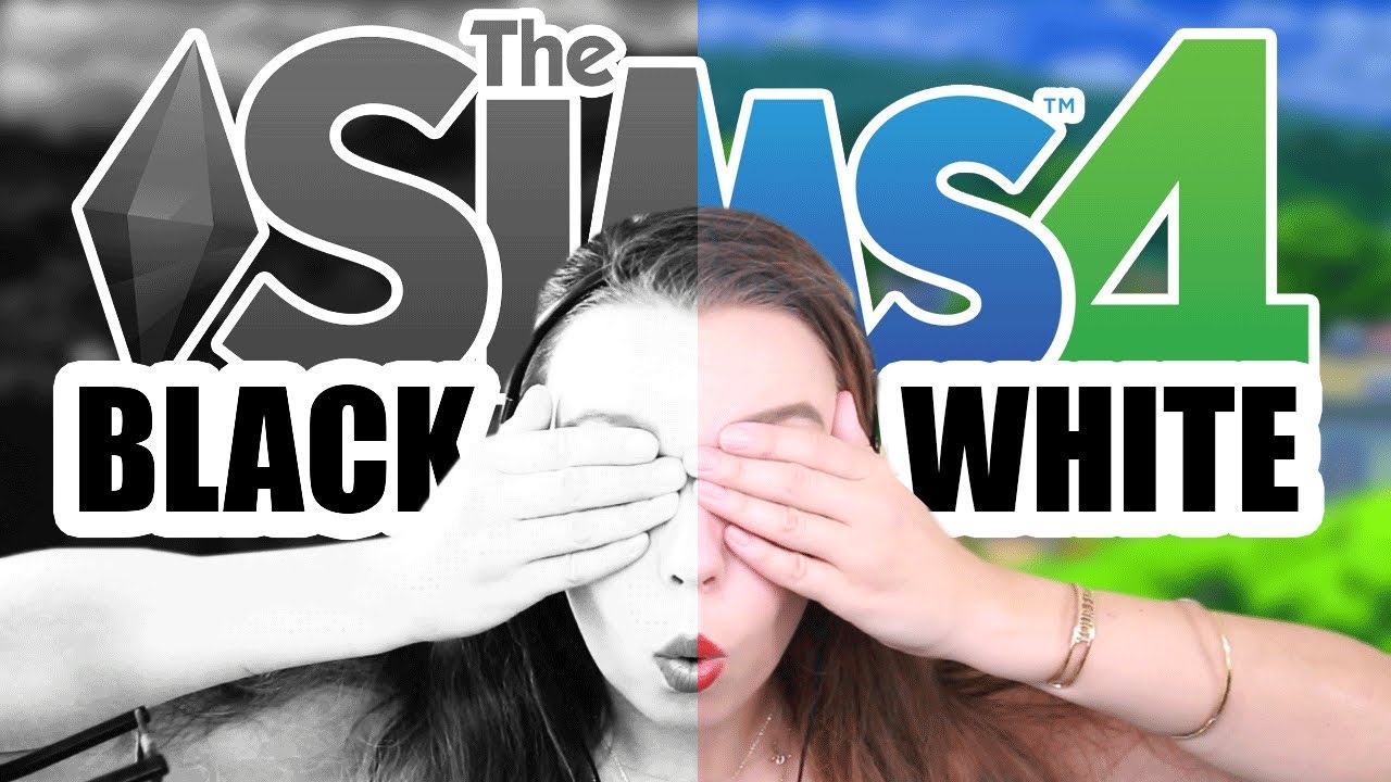 BLACK & WHITE BUILD CHALLENGE!  [ The Sims 4 ]