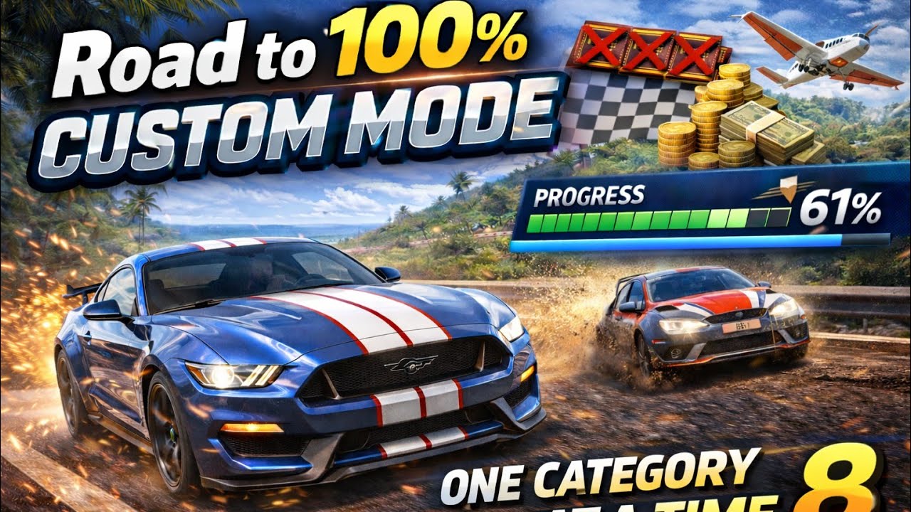 🎬 Road to 100% Custom Mode – Episode 8 | One Category at a Time