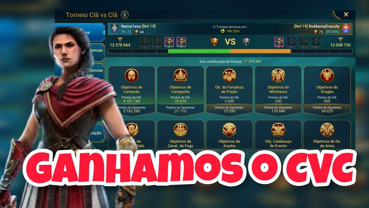 Ganhamos o CVC - Name1ess X RomaniaDracula- RAID SHADOW LEGENDS