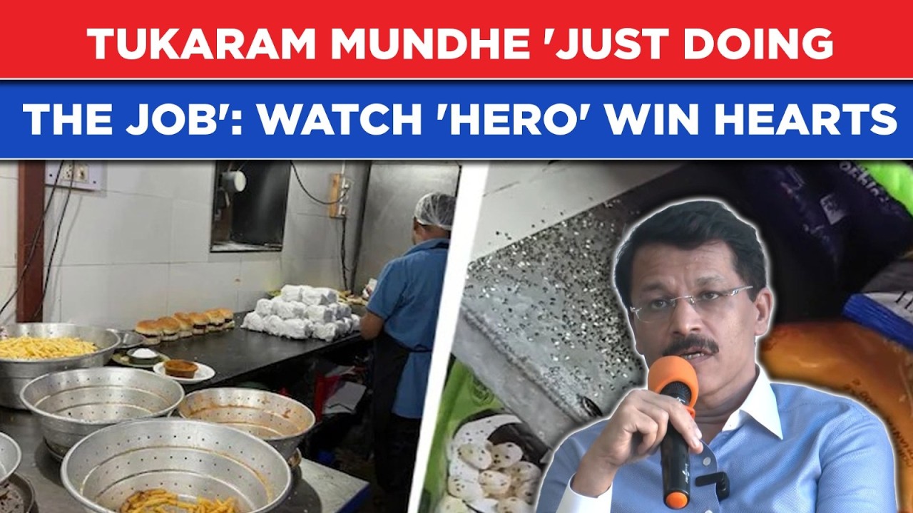 India's Tukaram Mundhe &lsquo;Just Doing Job&rsquo;: Mumbai's 'Hero' Food Safety Officer Has This Big Advice
