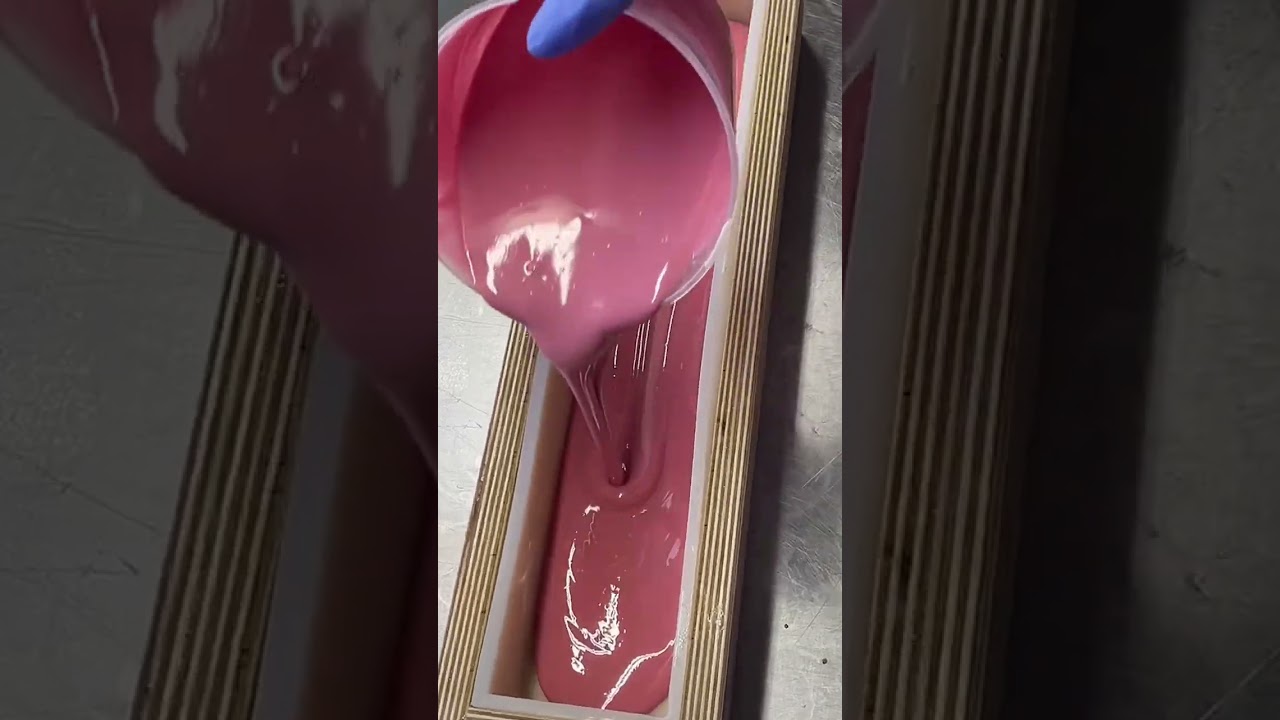 Pink Sugar Soap Making | Pink Turtle Soaps