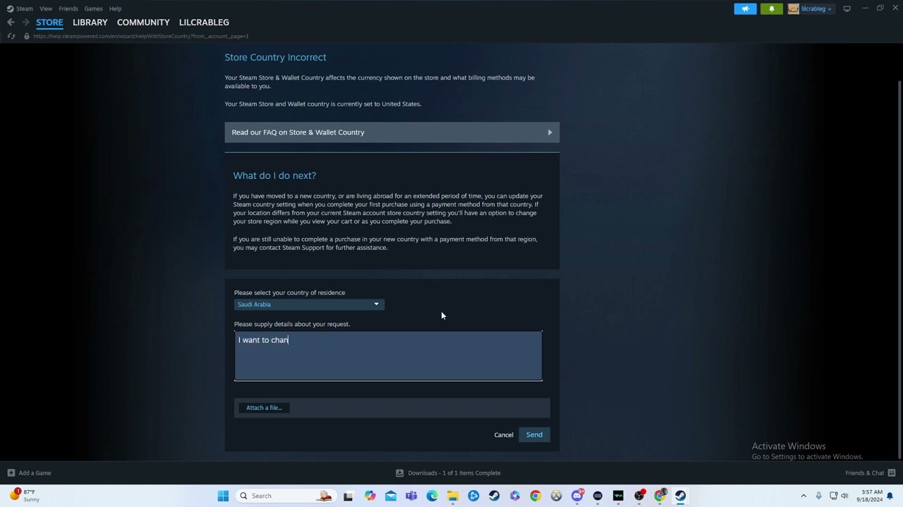 Jak zmienić typ waluty na Steamie