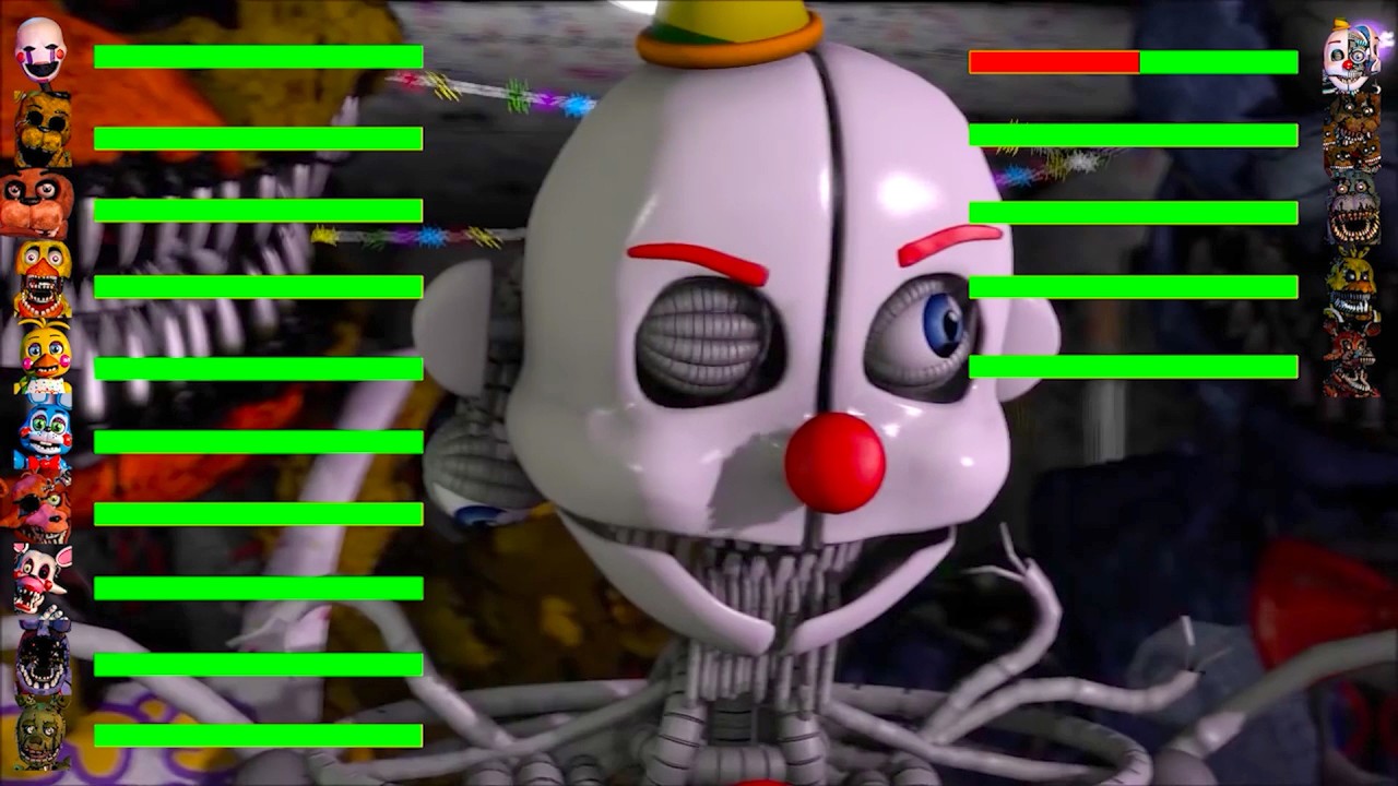 FNaF Old Memories Season 2 with Healthbars