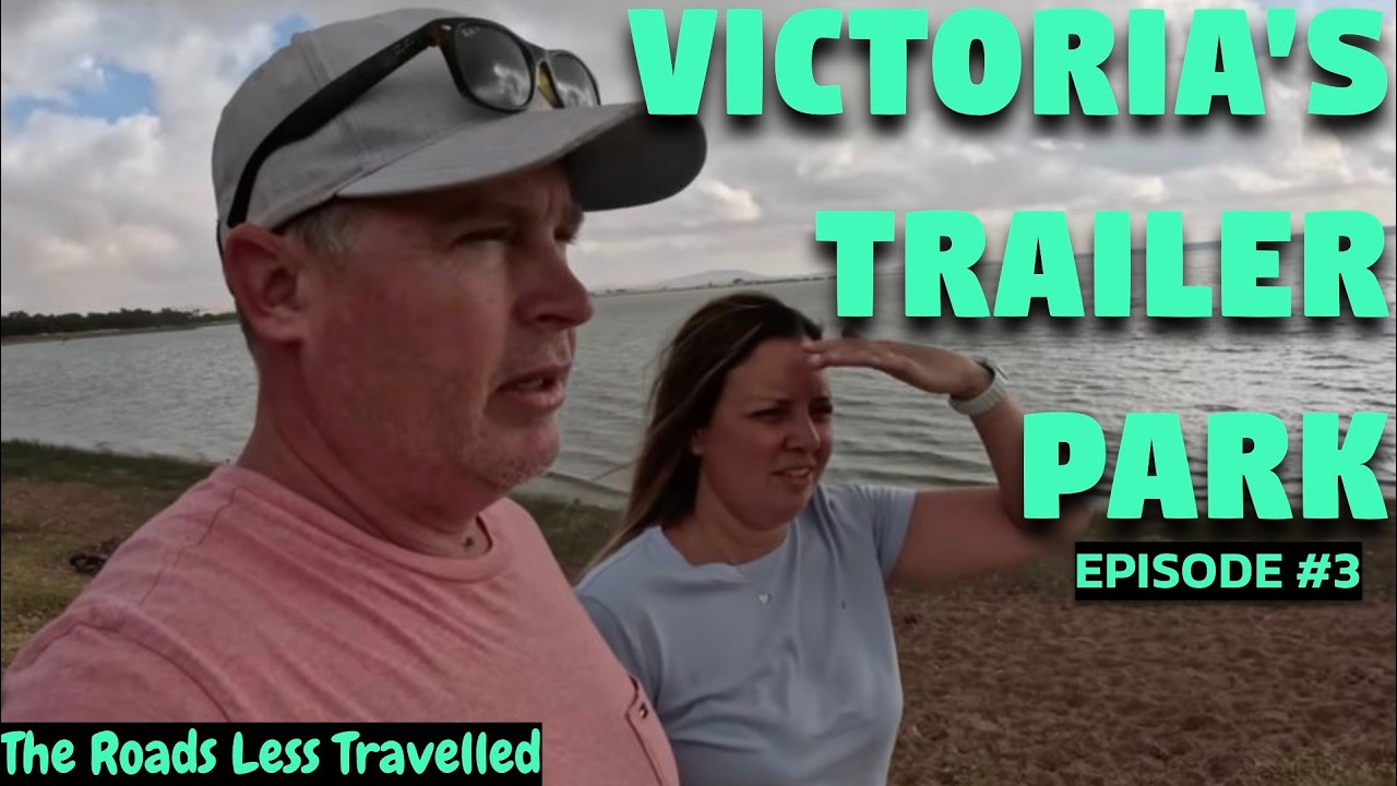 JU On Tour #3 - We Discover Victoria's Trailer Park | Clayton Bay SA to Lake Burrumbeet VIC