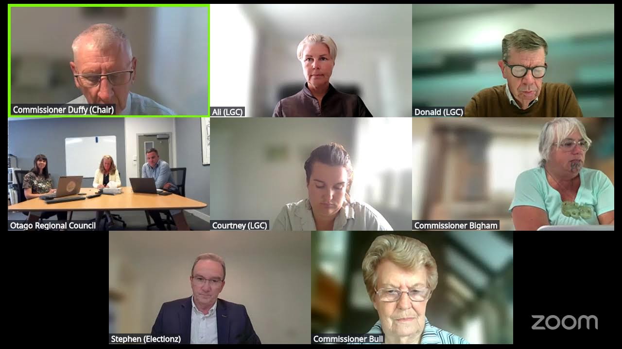 Otago Regional Council - 2025 Representation Review Hearing