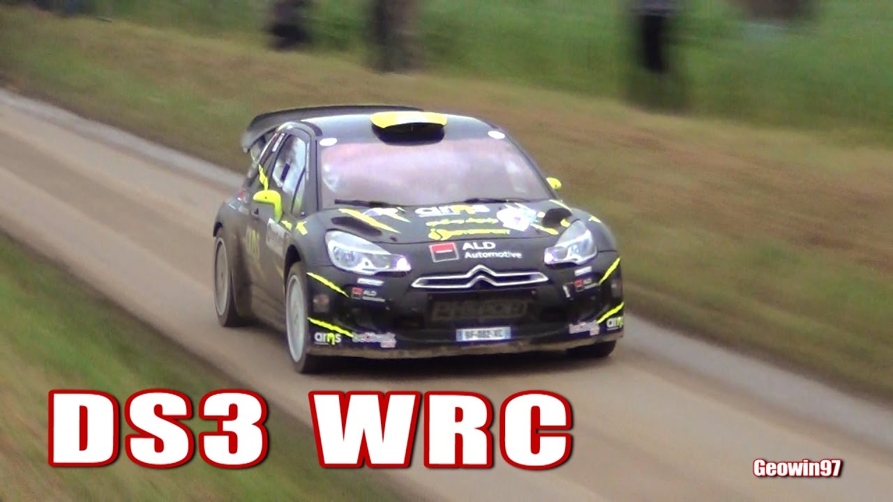 Best Of Citroen DS3 WRC At Rallye Du Condroz | Anti-Lag Sound