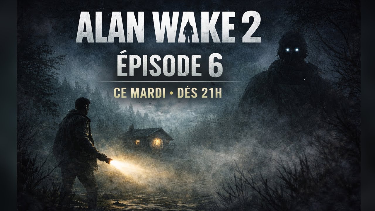 LIVE ALAN WAKE 2 #06 | SUITE AVENTURE !! Mardi 13 Janvier 2026 - 21H