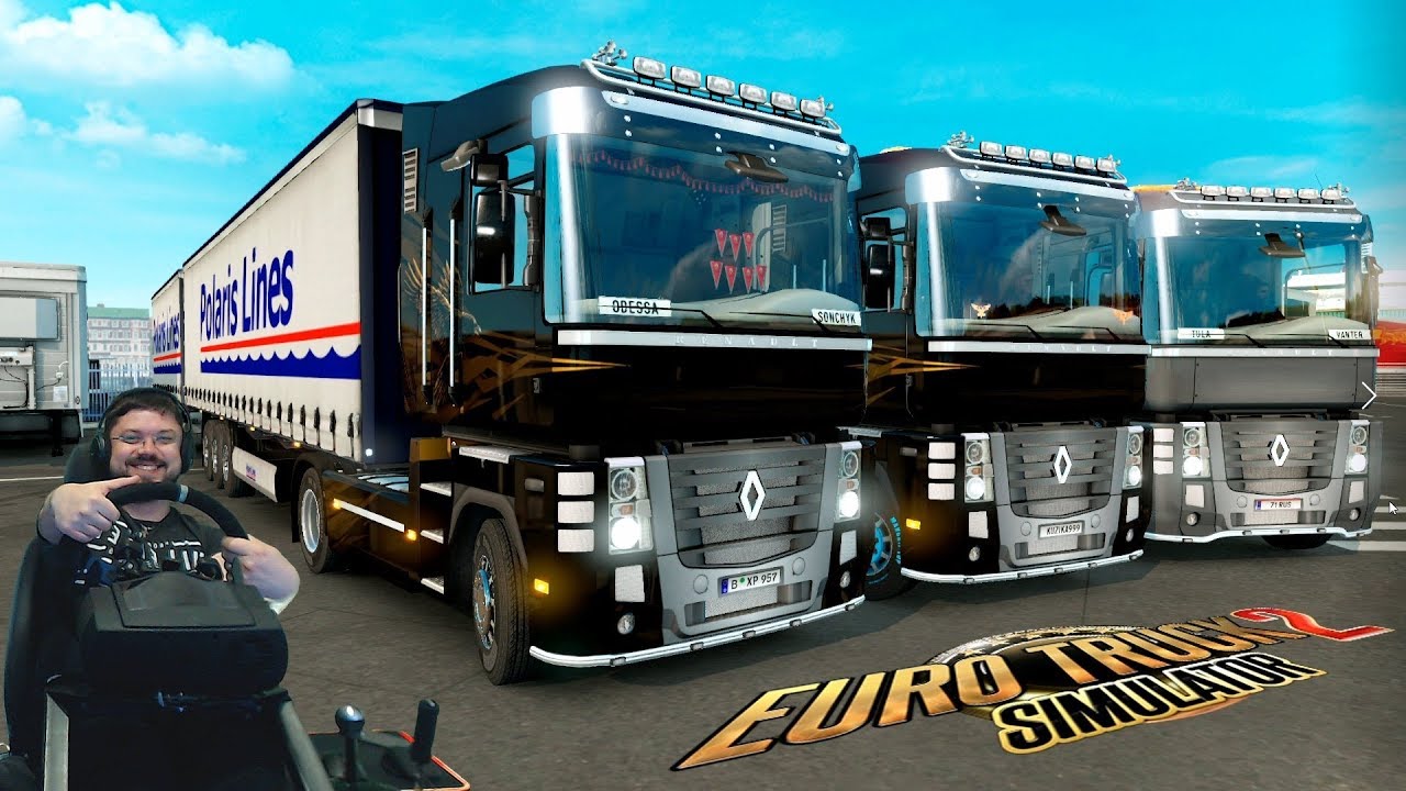 Стрим на Др Сония - приключения в онлайне Euro Truck Simulator 2