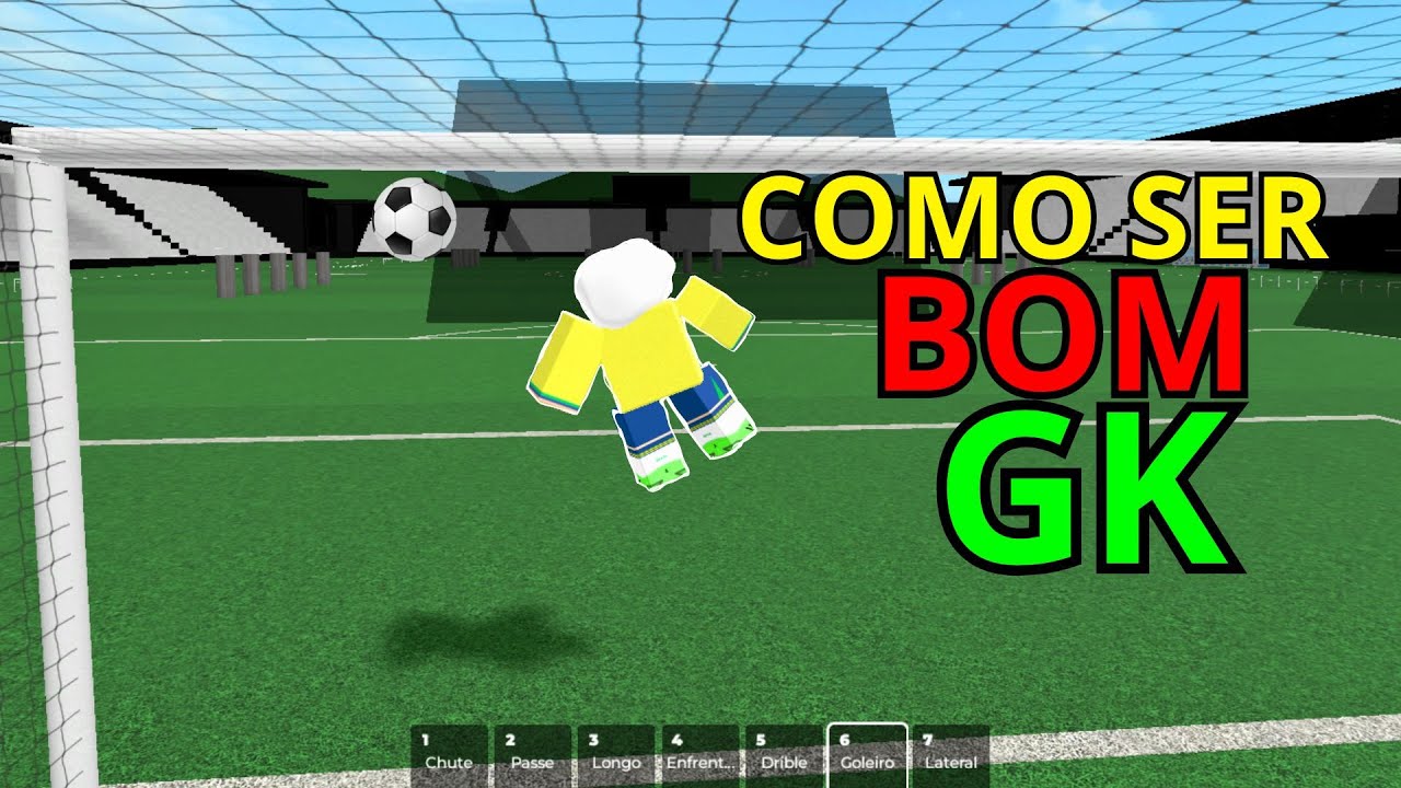 Roblox - Tutorial para goleiros iniciantes! Dicas de treino!!!