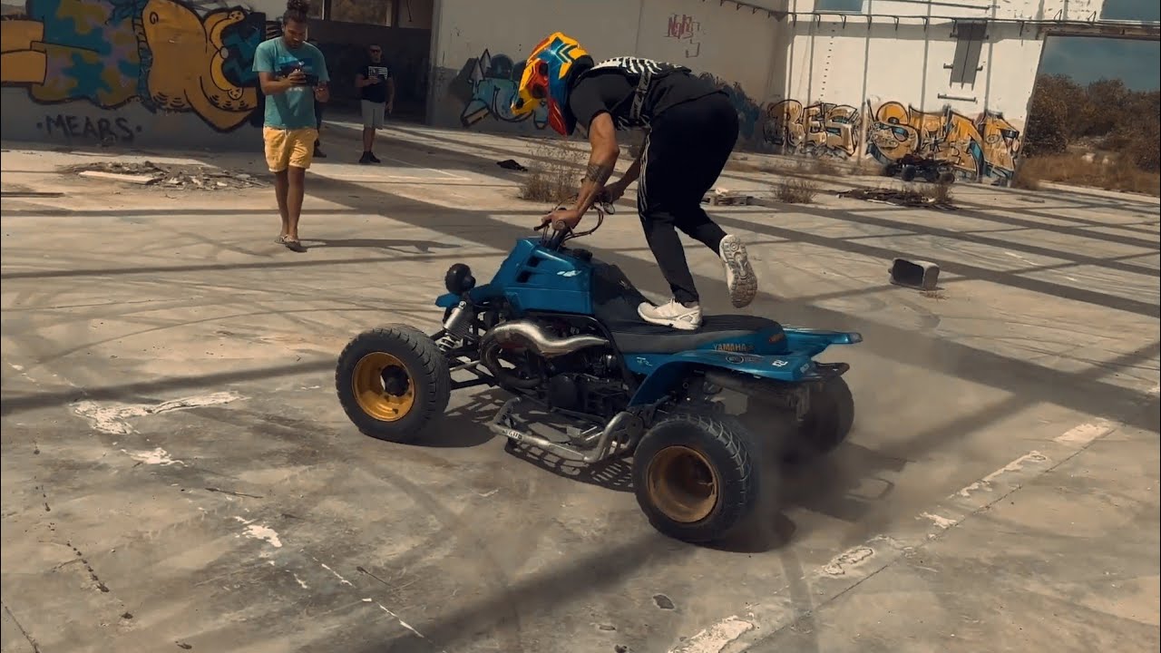YAMAHA BANSHEE 350 - EPIC DRIFTING Raw