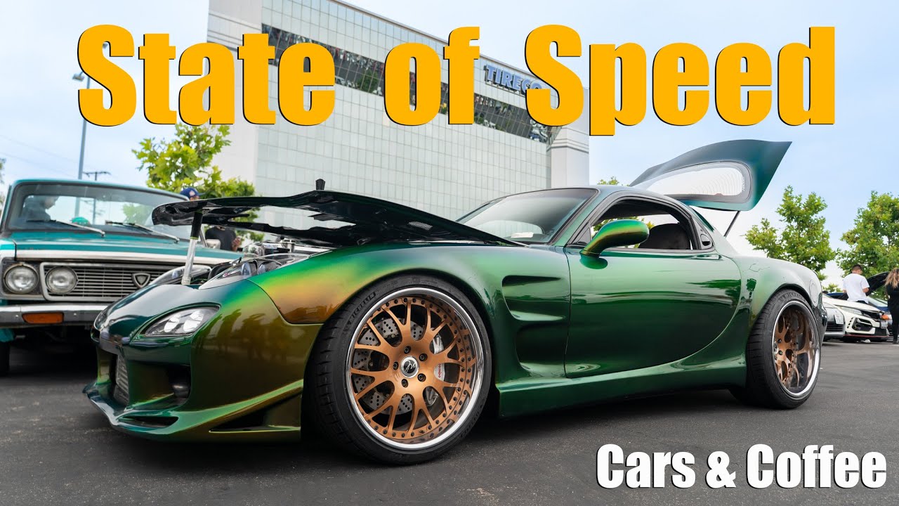 Crazy Group of Cars | Lets Do Cars & Coffee at State of Speed w/ McRib47